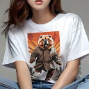 チャウチャウ Tシャツ レディース 犬ファン 半袖 春夏 犬柄 プリント カジュアル かわいい 人間用 個性派 ここだけのデザイン 面白 コート チャウチャウ ...