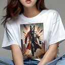 ジャーマンシェパード Tシャツ レディース 犬ファン 半袖 春夏 犬柄 プリント カジュアル かわいい 人間用 個性派 ここだけのデザイン 面白 トレンチコート...