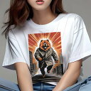 チャウチャウ Tシャツ レディース 犬ファン 半袖 春夏 犬柄 プリント カジュアル かわいい 人間用 個性派 ここだけのデザイン 面白 コート チャウチャウ ...