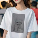 マルチーズ Tシャツ レディース 犬ファン 半袖 春夏 犬柄 プリント カジュアル かわいい 人間用 個性派 ここだけのデザイン 面白 レインコート マルチーズ...