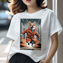 コーギー Tシャツ レディース 犬ファン 半袖 春夏 犬柄 プリント カジュアル かわいい 人間用 個性派 ここだけのデザイン 面白 コート コーギー 爆発 街...