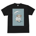シーズー Tシャツ メンズ キッズ 犬ファン 半袖 春夏 犬柄 プリント カジュアル かわいい 人間用 個性派 ここだけのデザイン 面白 雨 シーズー 傘 レインコート