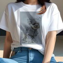 ヨークシャーテリア Tシャツ レディース 犬ファン 半袖 春夏 犬柄 プリント カジュアル かわいい 人間用 個性派 ここだけのデザイン 面白 ジャケット ヨー...