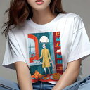 グレイハウンド Tシャツ レディース 犬ファン 半袖 春夏 犬柄 プリント カジュアル かわいい 人間用 個性派 ここだけのデザイン 面白 窓 グレイハウンド ...