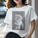 マルチーズ Tシャツ レディース 犬ファン 半袖 春夏 犬柄 プリント カジュアル かわいい 人間用 個性派 ここだけのデザイン 面白 レインコート マルチーズ...