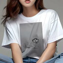 マルチーズ Tシャツ レディース 犬ファン 半袖 春夏 犬柄 プリント カジュアル かわいい 人間用 個性派 ここだけのデザイン 面白 レインコート マルチーズ...