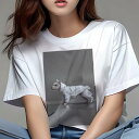 ウエストハイランドホワイトテリア Tシャツ レディース 犬ファン 半袖 春夏 犬柄 プリント カジュアル かわいい 人間用 個性派 ここだけのデザイン 面白 雨...
