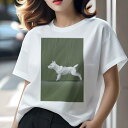 その他 Tシャツ レディース 犬ファン 半袖 春夏 犬柄 プリント カジュアル かわいい 人間用 個性派 ここだけのデザイン 面白 雨 その他 レインコート