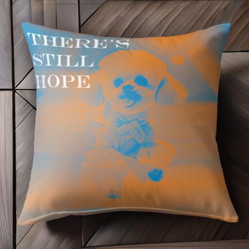 トイプードル クッションカバー 45×45cm アニマル柄 おしゃれ 可愛い クッション本体付き 正方形 犬フ..