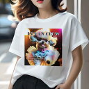 マルチーズ Tシャツ レディース 犬ファン 半袖 春夏 犬柄 プリント カジュアル かわいい 人間用 個性派 ここだけのデザイン 面白 Tシャツ マルチーズ ファッション トレンド スタイル