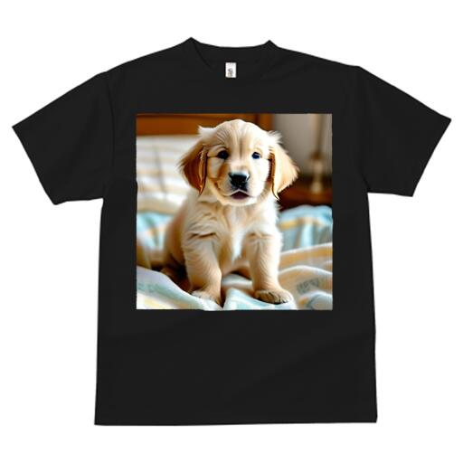 ゴールデンレトリバー Tシャツ メンズ キッズ 犬ファン 半袖 春夏 犬柄 プリント カジュアル かわいい ..