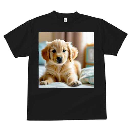 ゴールデンレトリバー Tシャツ メンズ キッズ 犬ファン 半袖 春夏 犬柄 プリント カジュアル かわいい ..