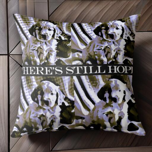 イングリッシュセター クッションカバー 45×45cm アニマル柄 おしゃれ 可愛い クッション本体付き 正方..