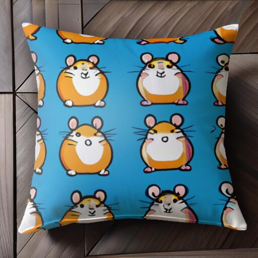 パターン かわいい イラスト クッションカバー 45×45cm アニマル柄 おしゃれ 可愛い クッション本体付..