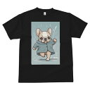 フレンチブルドッグ Tシャツ メンズ キッズ 犬ファン 半袖 春夏 犬柄 プリント カジュアル かわいい 人間用 個性派 ここだけのデザイン 面白 雨 フレンチ...