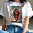チャウチャウ Tシャツ レディース 犬ファン 半袖 春夏 犬柄 プリント カジュアル かわいい 人間用 個性派 ここだけのデザイン 面白 コート チャウチャウ ...