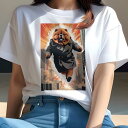 チャウチャウ Tシャツ レディース 犬ファン 半袖 春夏 犬柄 プリント カジュアル かわいい 人間用 個性派 ここだけのデザイン 面白 コート チャウチャウ ...