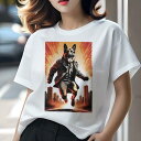 ジャーマンシェパードドッグ Tシャツ レディース 犬ファン 半袖 春夏 犬柄 プリント カジュアル かわいい 人間用 個性派 ここだけのデザイン 面白 コート ...