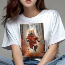チャウチャウ Tシャツ レディース 犬ファン 半袖 春夏 犬柄 プリント カジュアル かわいい 人間用 個性派 ここだけのデザイン 面白 爆発 チャウチャウ コ...