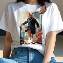 チャウチャウ Tシャツ レディース 犬ファン 半袖 春夏 犬柄 プリント カジュアル かわいい 人間用 個性派 ここだけのデザイン 面白 コート チャウチャウ ...