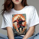 チャウチャウ Tシャツ レディース 犬ファン 半袖 春夏 犬柄 プリント カジュアル かわいい 人間用 個性派 ここだけのデザイン 面白 スーパーヒーロー チャ...