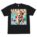 ゴールデンレトリバー Tシャツ メンズ キッズ 犬ファン 半袖 春夏 犬柄 プリント カジュアル かわいい 人間用 個性派 ここだけのデザイン 面白 イチゴ ゴールデンレトリバー 枕 リボン チェック柄