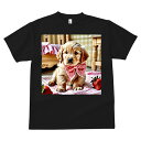 ゴールデンレトリバー Tシャツ メンズ キッズ 犬ファン 半袖 春夏 犬柄 プリント カジュアル かわいい 人間用 個性派 ここだけのデザイン 面白 イチゴ ゴールデンレトリバー ギンガムチェック