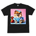 ポメラニアン Tシャツ メンズ キッズ 犬ファン 半袖 春夏 犬柄 プリント カジュアル かわいい 人間用 個性派 ここだけのデザイン 面白 イチゴ ポメラニアン ギンガムチェック リボン ワンピース
