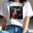 チワワ Tシャツ レディース 犬ファン 半袖 春夏 犬柄 プリント カジュアル かわいい 人間用 個性派 ここだけのデザイン 面白 着物 チワワ