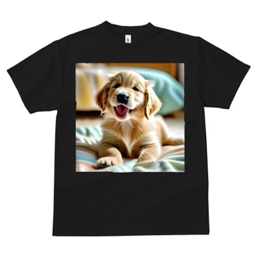 ゴールデンレトリバー Tシャツ メンズ キッズ 犬ファン 半袖 春夏 犬柄 プリント カジュアル かわいい ..