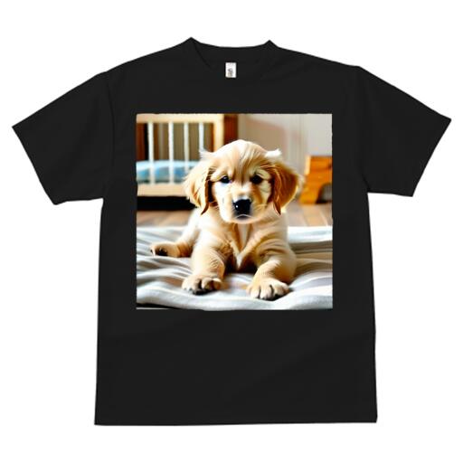 ゴールデンレトリバー Tシャツ メンズ キッズ 犬ファン 半袖 春夏 犬柄 プリント カジュアル かわいい ..