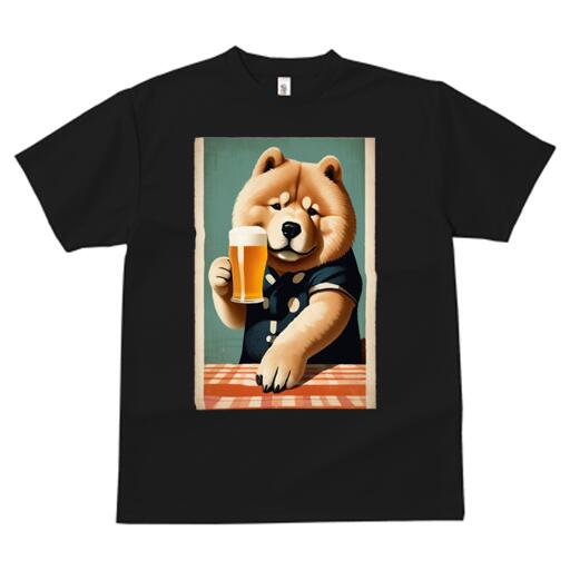 チャウチャウ Tシャツ メンズ キッズ 犬ファン 半袖 春夏 犬柄 プリント カジュアル かわいい 人間用 ..