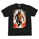 ジャーマンシェパード Tシャツ メンズ キッズ 犬ファン 半袖 春夏 犬柄 プリント カジュアル かわいい 人間用 個性派 ここだけのデザイン 面白 コート ジ...