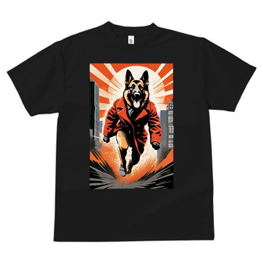 ジャーマンシェパードドッグ Tシャツ メンズ キッズ 犬ファン 半袖 春夏 犬柄 プリント カジュアル か..