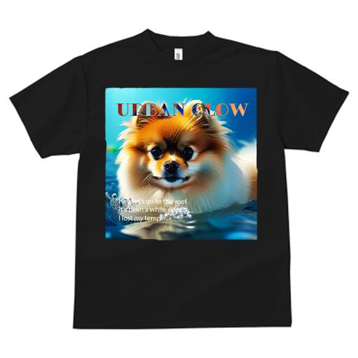 ポメラニアン Tシャツ メンズ キッズ 犬ファン 半袖 春夏 犬柄 プリント カジュアル かわいい 人間用 ..