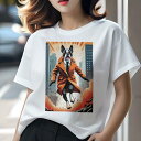 ボストンテリア Tシャツ レディース 犬ファン 半袖 春夏 犬柄 プリント カジュアル かわいい 人間用 個性派 ここだけのデザイン 面白 コート ボストンテリ...