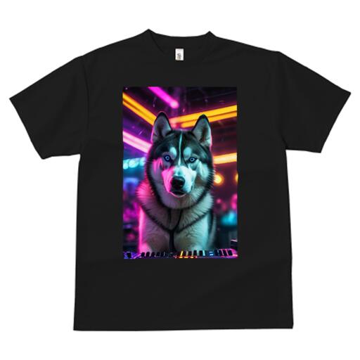 シベリアンハスキー Tシャツ メンズ キッズ 犬ファン 半袖 春夏 犬柄 プリント カジュアル かわいい 人..