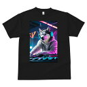 シベリアンハスキー Tシャツ メンズ キッズ 犬ファン 半袖 春夏 犬柄 プリント カジュアル かわいい 人間用 個性派 ここだけのデザイン 面白 DJ シベリアンハスキー ヘッドホン ネオン