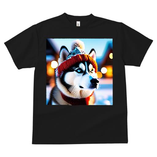 シベリアンハスキー Tシャツ メンズ キッズ 犬ファン 半袖 春夏 犬柄 プリント カジュアル かわいい 人..