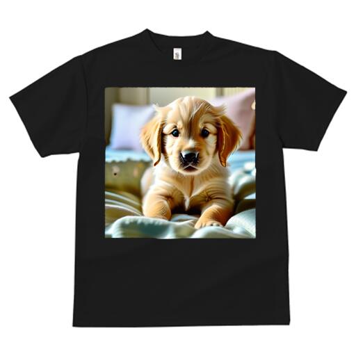 ゴールデンレトリバー Tシャツ メンズ キッズ 犬ファン 半袖 春夏 犬柄 プリント カジュアル かわいい ..