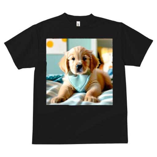 ゴールデンレトリバー Tシャツ メンズ キッズ 犬ファン 半袖 春夏 犬柄 プリント カジュアル かわいい ..