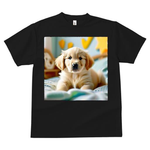 ゴールデンレトリバー Tシャツ メンズ キッズ 犬ファン 半袖 春夏 犬柄 プリント カジュアル かわいい ..