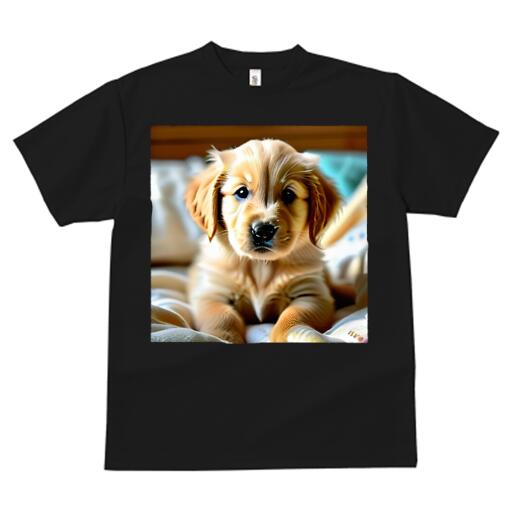 ゴールデンレトリバー Tシャツ メンズ キッズ 犬ファン 半袖 春夏 犬柄 プリント カジュアル かわいい ..