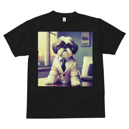 シーズー Tシャツ メンズ キッズ 犬ファン 半袖 春夏 犬柄 プリント カジュアル かわいい 人間用 個性..