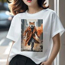 柴犬 Tシャツ レディース 犬ファン 半袖 春夏 犬柄 プリント カジュアル かわいい 人間用 個性派 ここだけのデザイン 面白 コート 柴犬 爆発 都会 ファ...