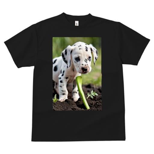 ダルメシアン Tシャツ メンズ キッズ 犬ファン 半袖 春夏 犬柄 プリント カジュアル かわいい 人間用 ..