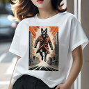 ジャーマンシェパードドッグ Tシャツ レディース 犬ファン 半袖 春夏 犬柄 プリント カジュアル かわいい 人間用 個性派 ここだけのデザイン 面白 コート ...