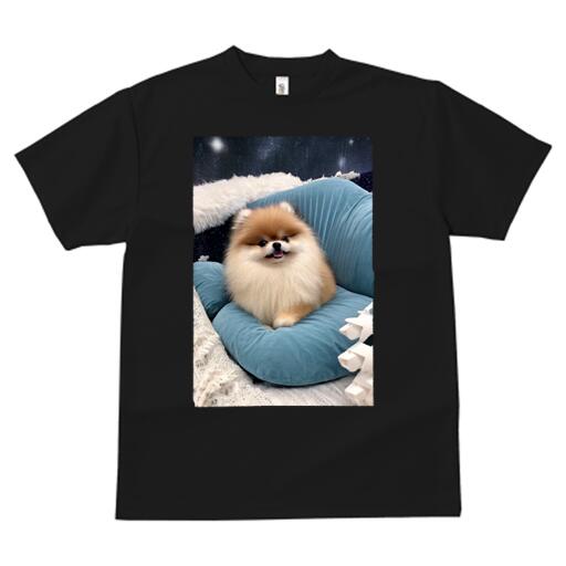 ポメラニアン Tシャツ メンズ キッ