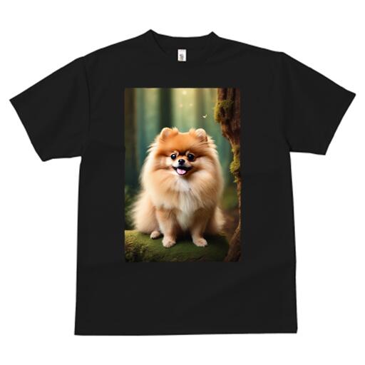 ポメラニアン Tシャツ メンズ キッ
