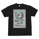 キャバリア Tシャツ メンズ キッズ 犬ファン 半袖 春夏 犬柄 プリント カジュアル かわいい 人間用 個性派 ここだけのデザイン 面白 雨 キャバリア レイ...